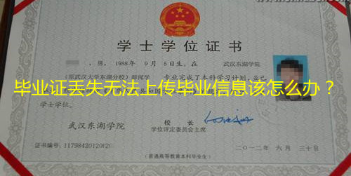 畢業(yè)證丟失處理方案示意圖