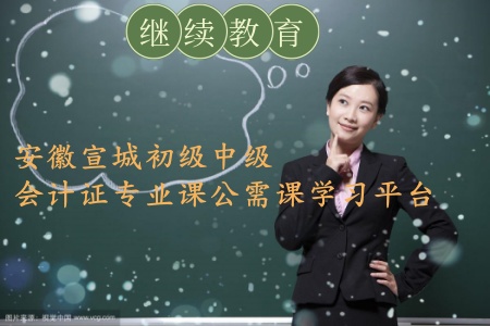 2026宣城會計繼續(xù)教育平臺登錄界面截圖